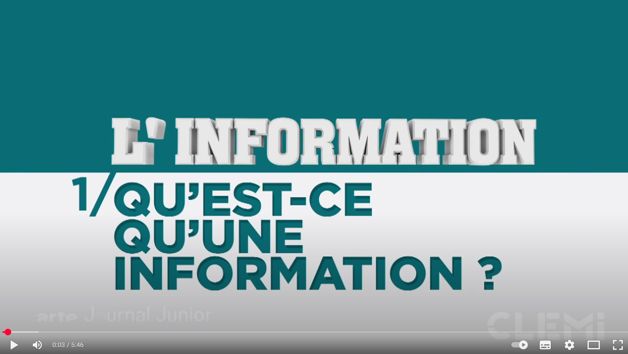 Linfo en 5 questions